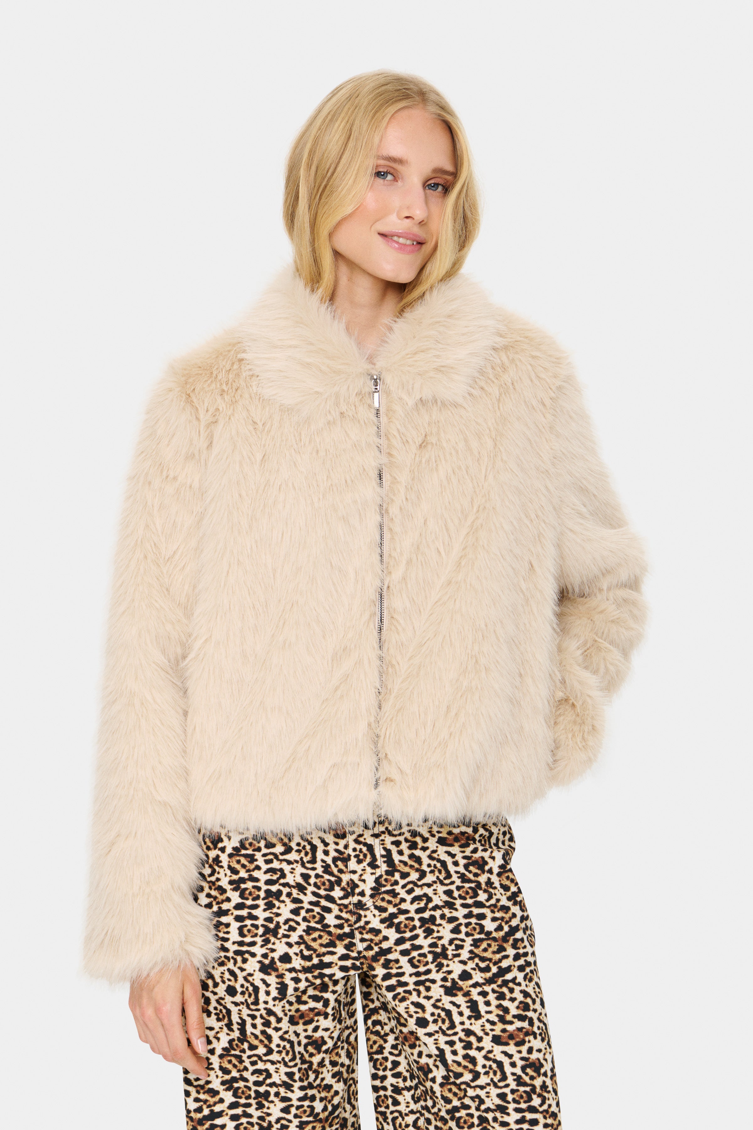 Faux Fur Jacket