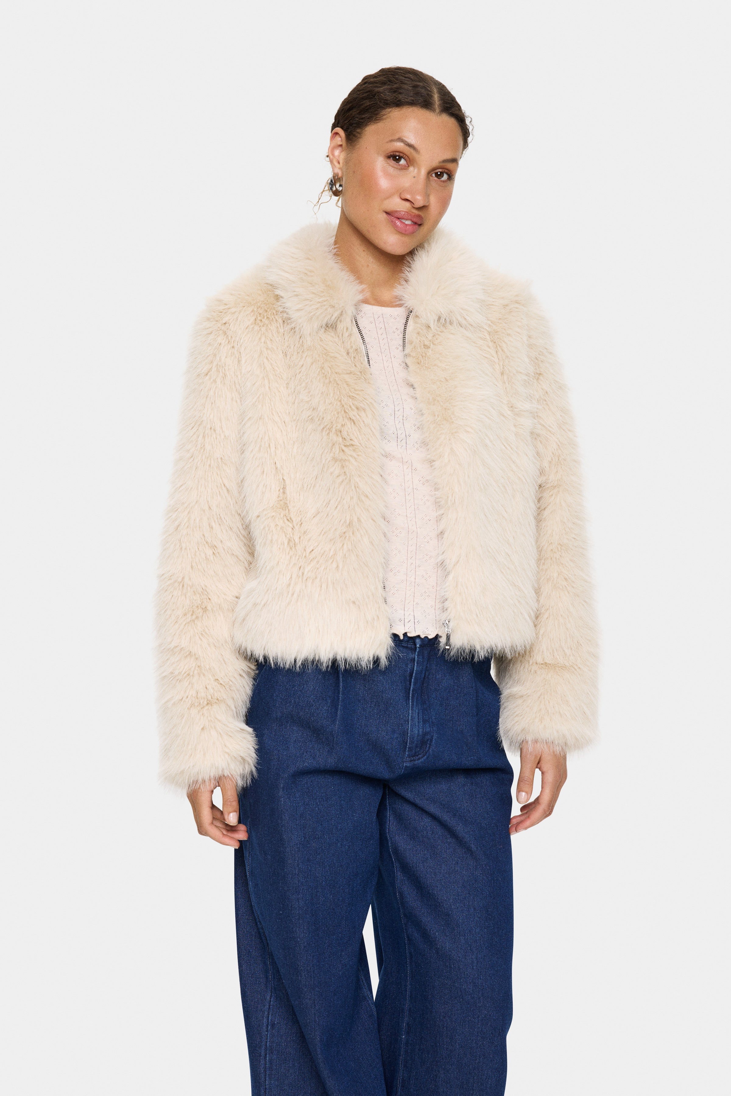 Faux Fur Jacket