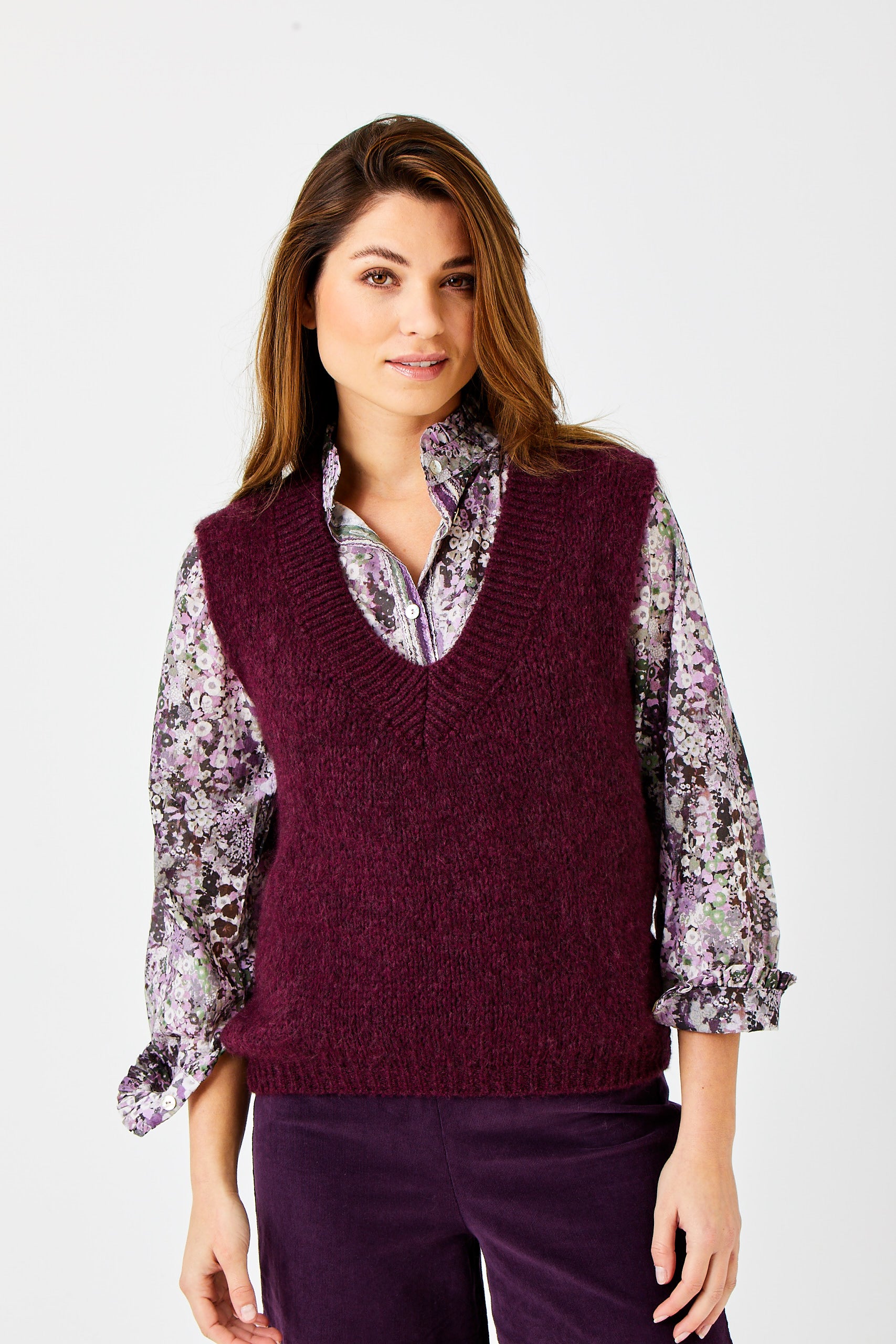 Soft Knit V-Neck Tank