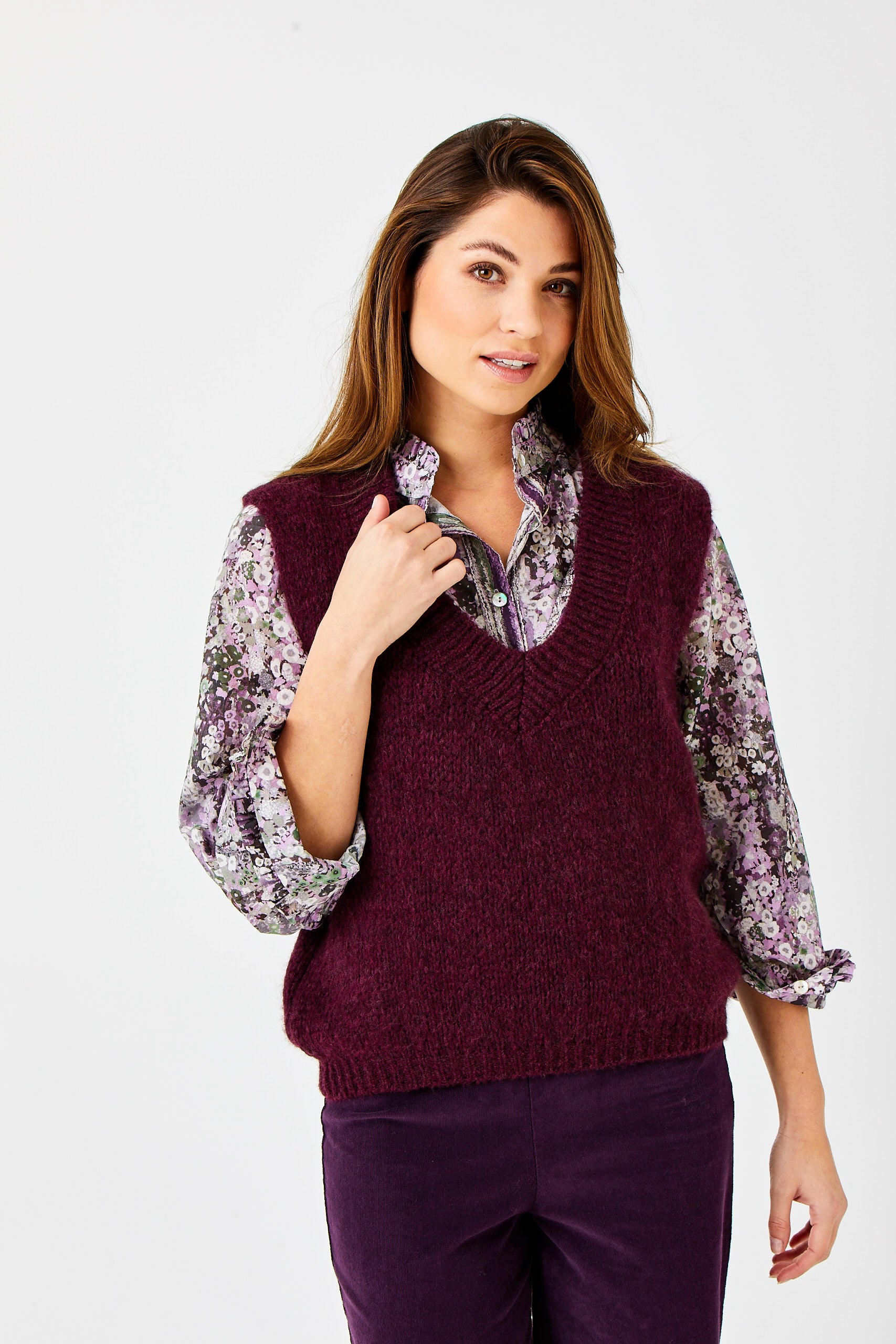 Soft Knit V-Neck Tank