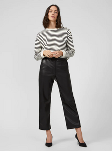 Faux Leather Trousers