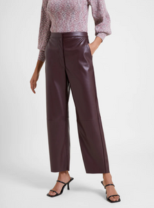 Faux Leather Trousers