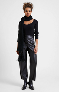 Faux Leather Trousers