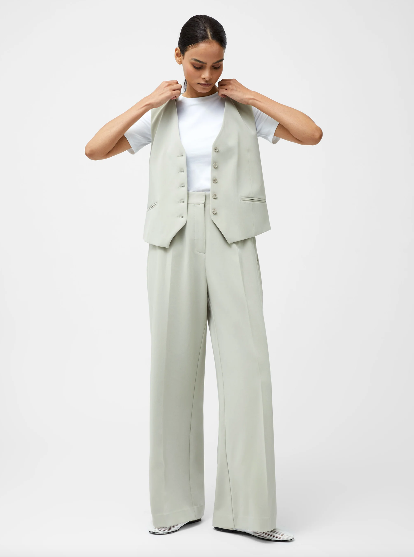 Angie Wide Leg Trousers