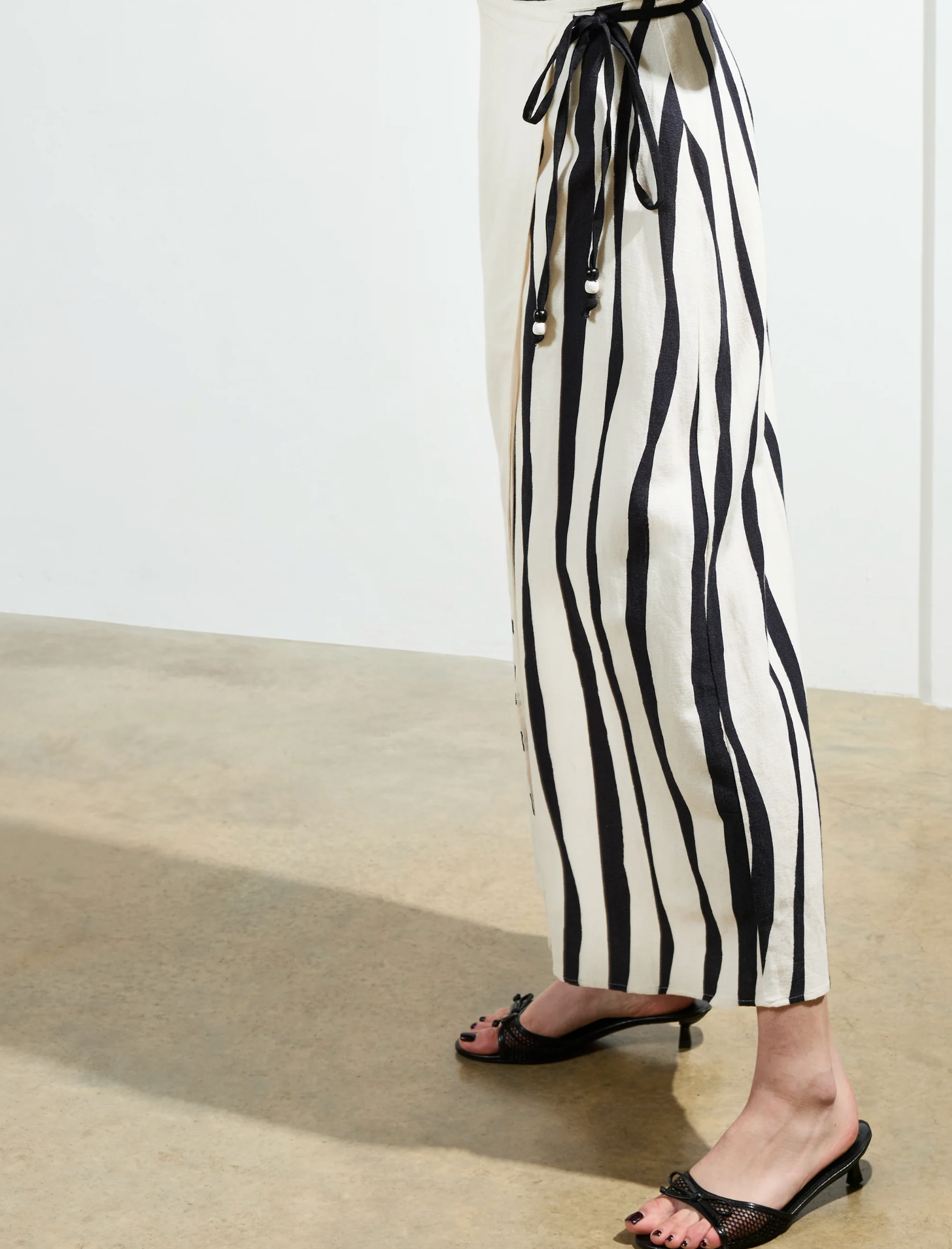 Linen Blend Skirt