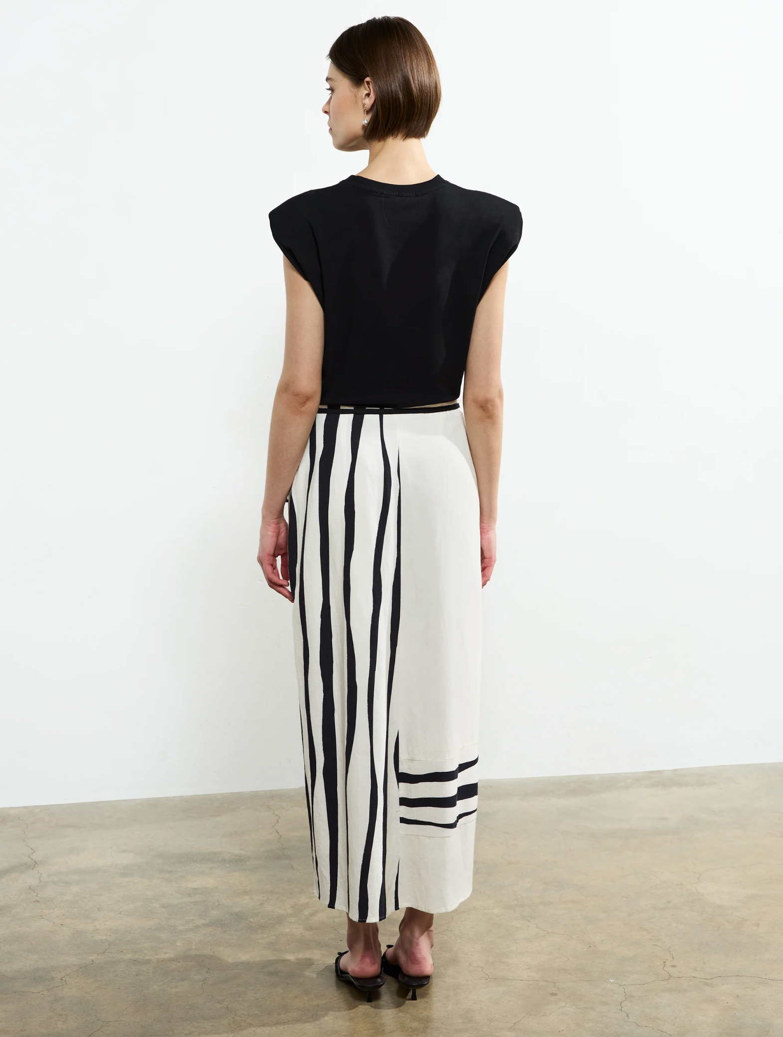 Linen Blend Skirt