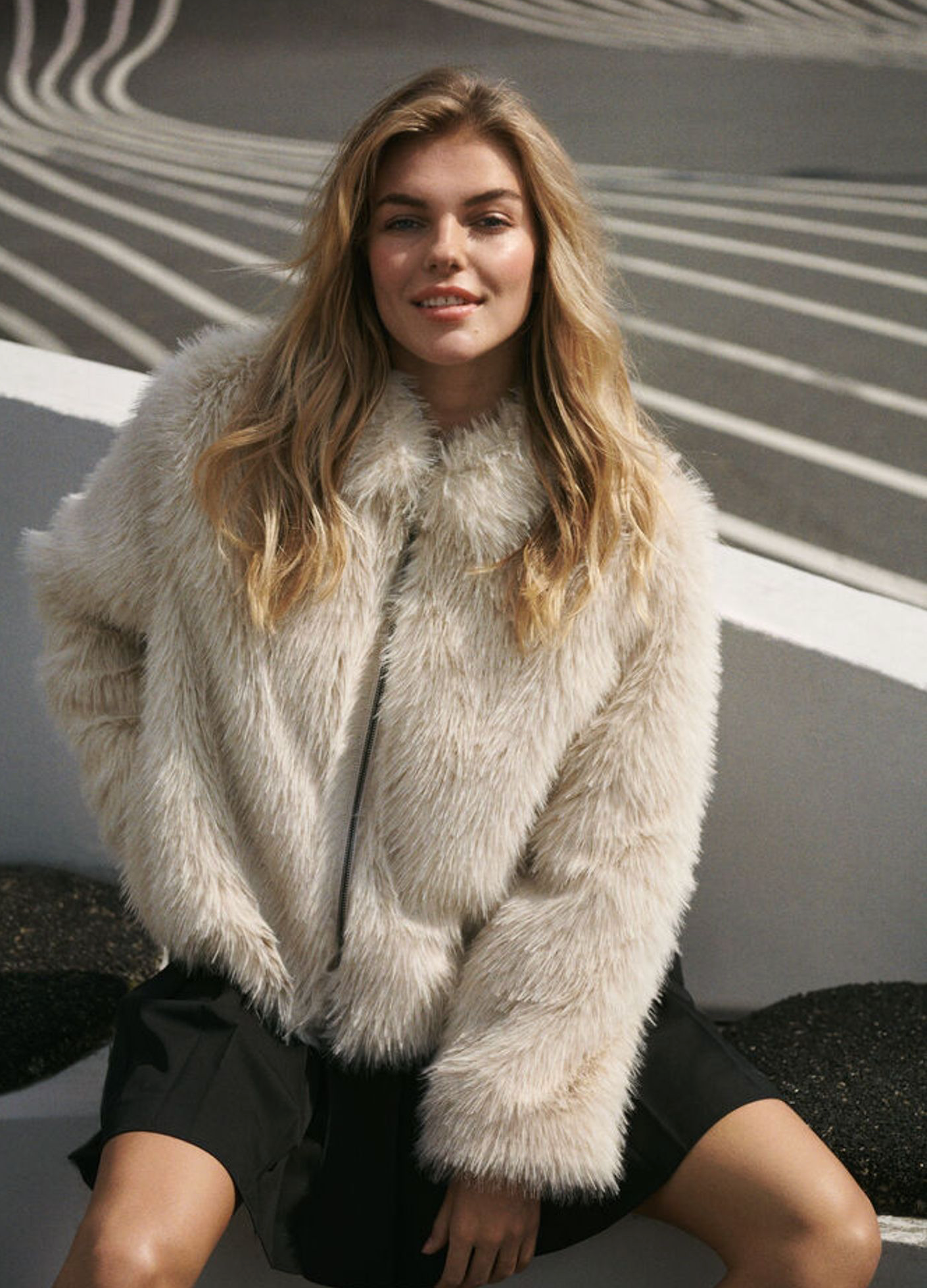 Faux Fur Jacket