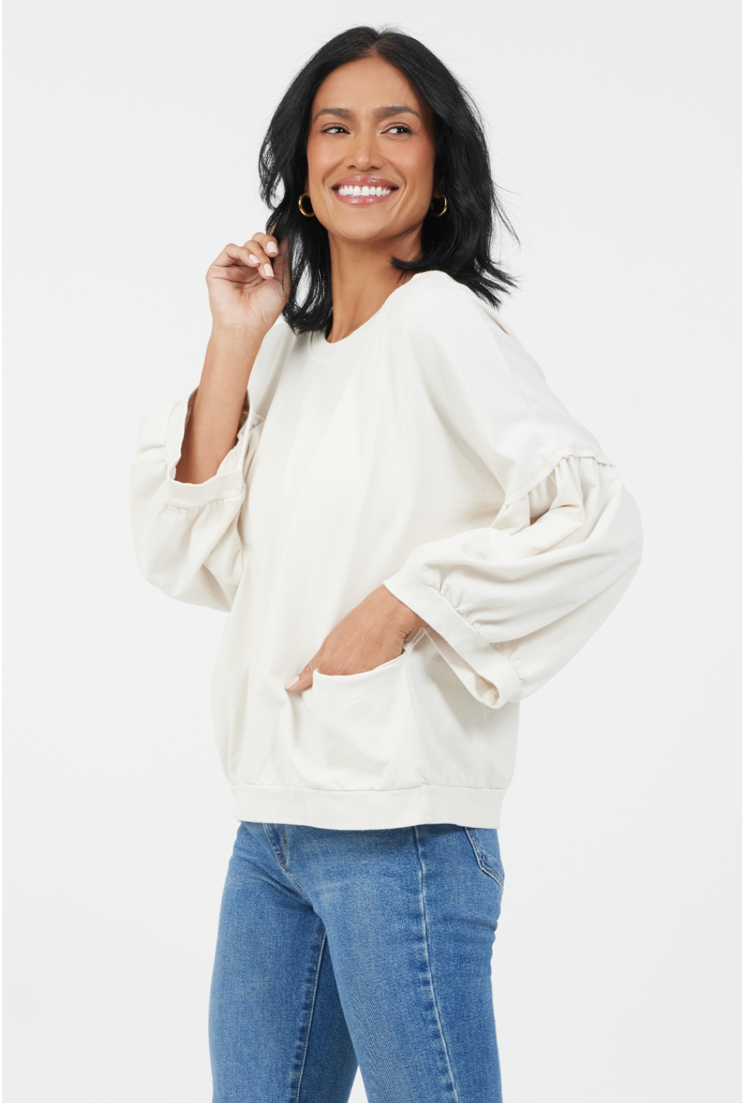 Bea Sweatshirt - Cream