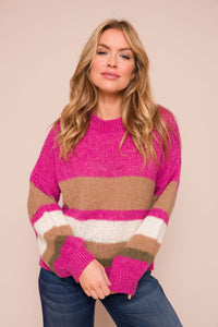 Stripe Knit Sweater