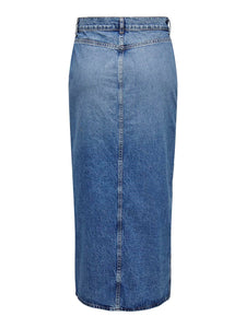 Long Denim Skirt