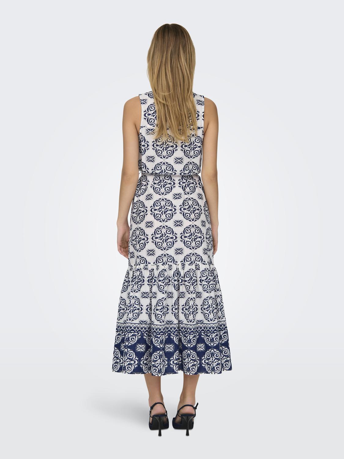 Anna Sleeveless Midi Dress