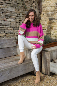 Stripe Knit Sweater