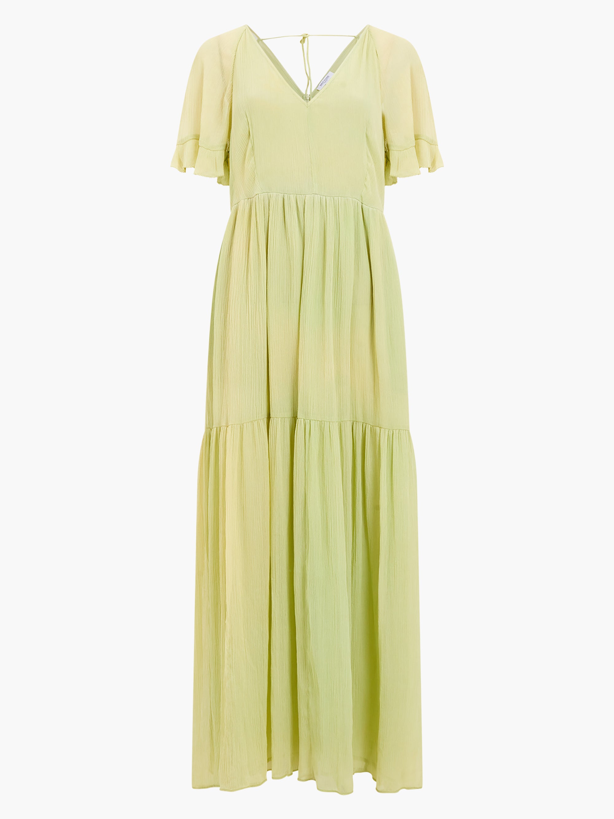 Gossamer Chiffon Tiered Maxi Dress