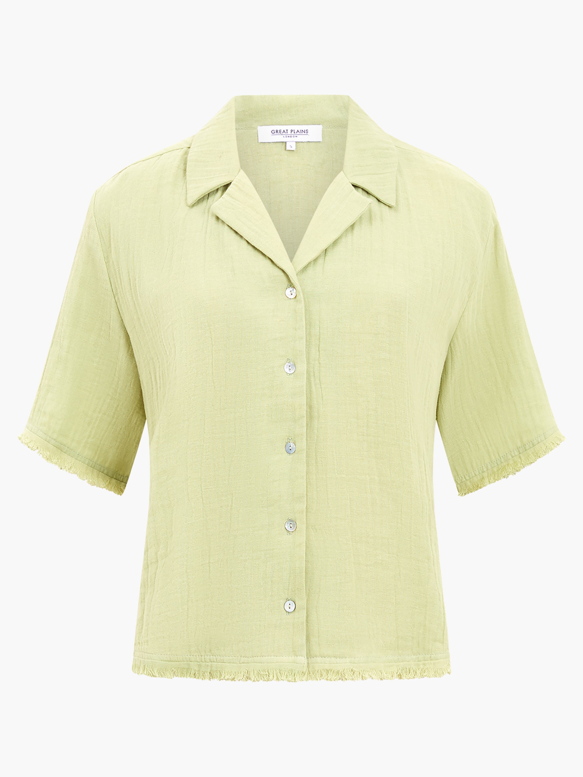 Fray Edge Detail Shirt