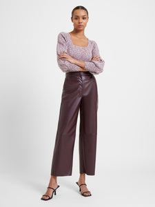 Faux Leather Trousers