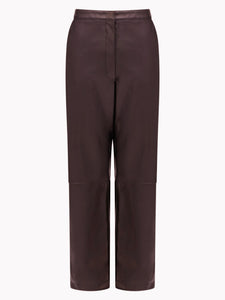 Faux Leather Trousers