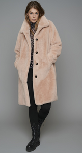 Long Faux Fur Coat