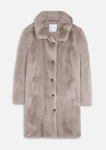 Long Faux Fur Coat