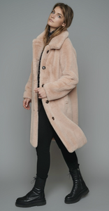 Long Faux Fur Coat