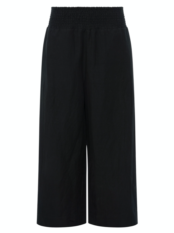 Milos Wide Leg Crop Trousers