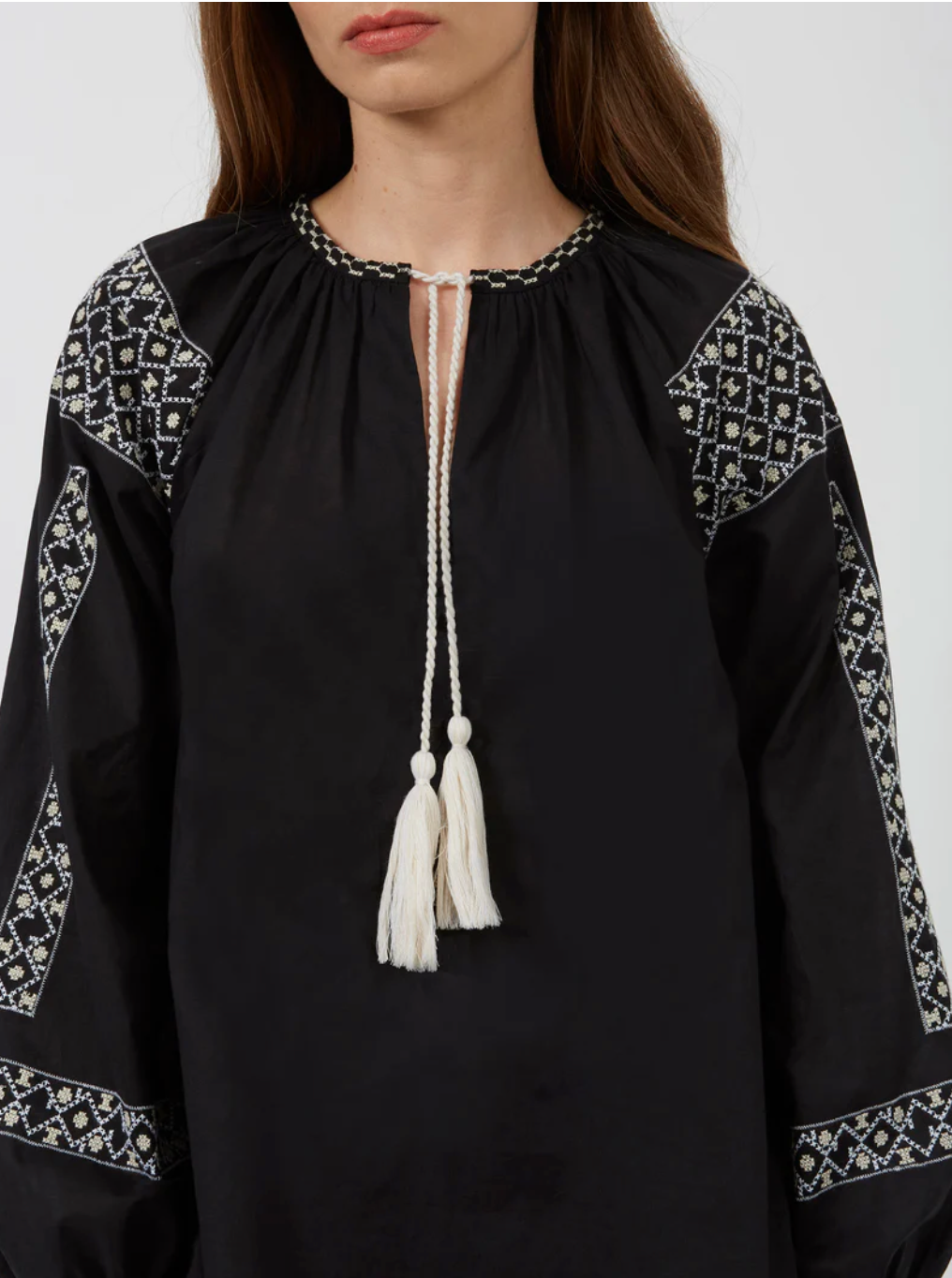 Santa Cruz Embroidered Blouse