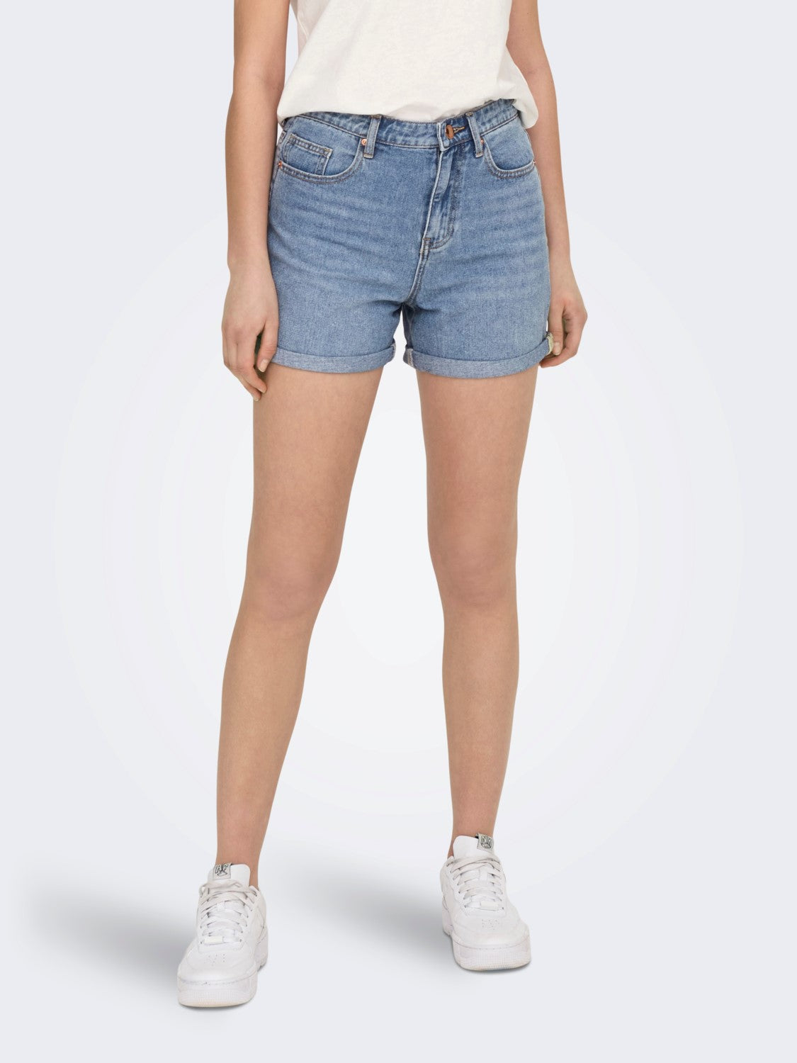 Regular Fit Denim Shorts