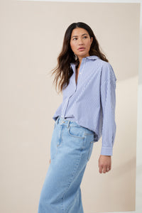 Boyfriend Stripe Shirt