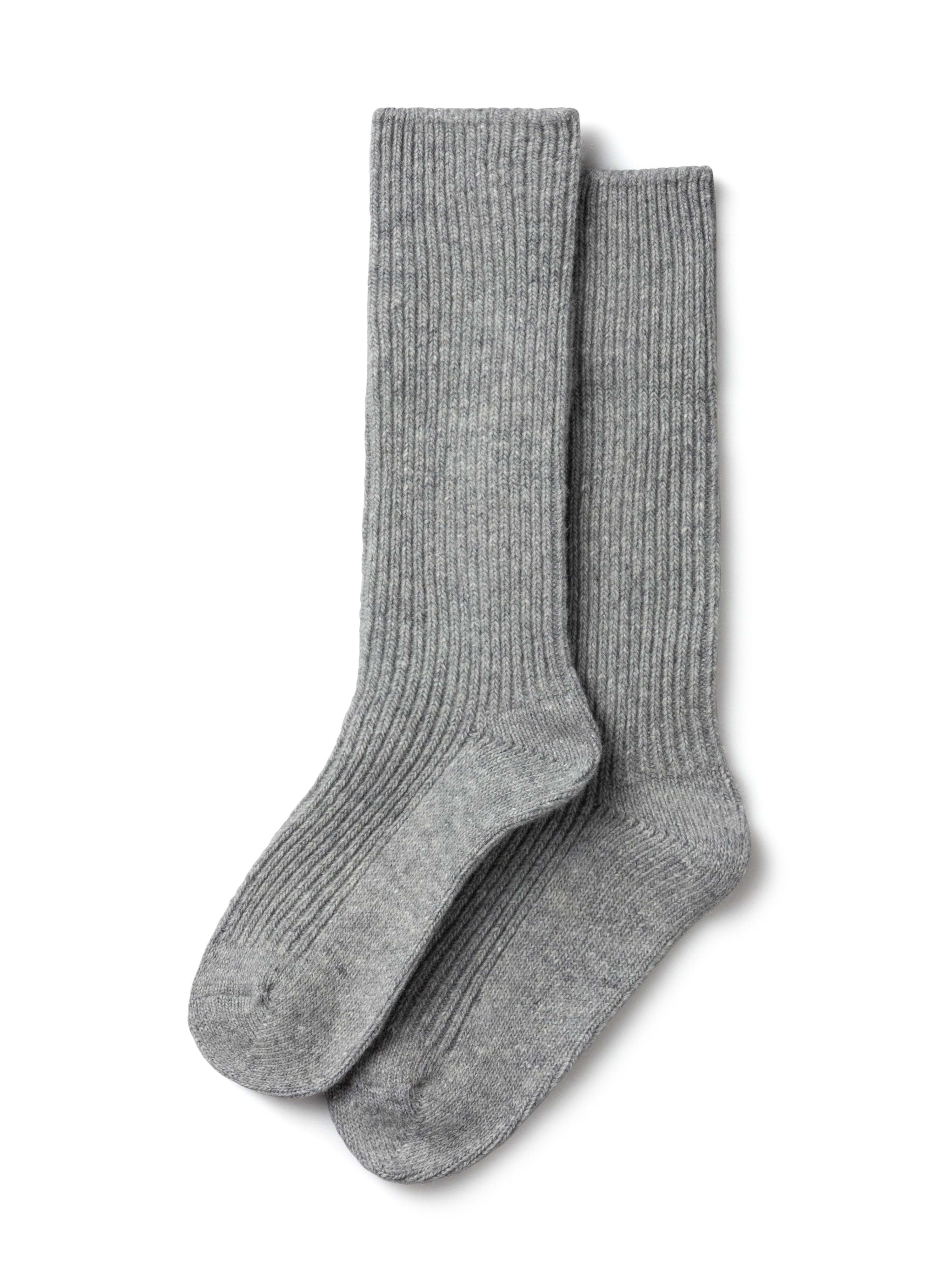 Wool Rib Socks